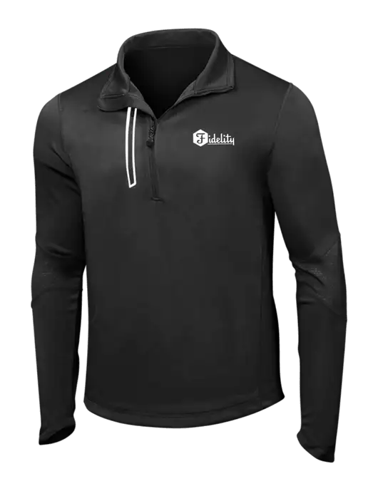 OGIO Blacktop Endurance Fulcrum 1/4 Zip w/Fidelity Bank Logo