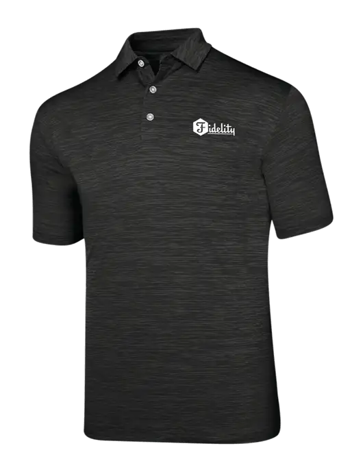 Callaway Black Broken Stripe w/Fidelity Bank Logo