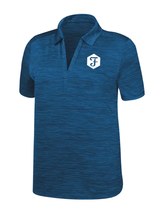 Callaway Womens Medium Slate Blue Broken Stripe w/Fidelity Bank Logo