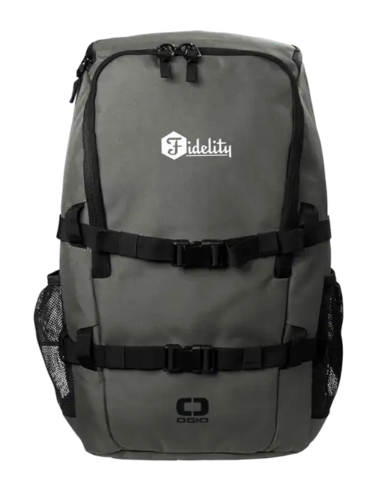 OGIO Medium Grey Street Pack w/Fidelity Bank Logo