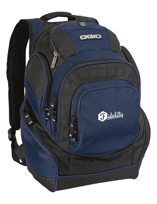 OGIO Navy Mastermind Pack w/Fidelity Bank Logo